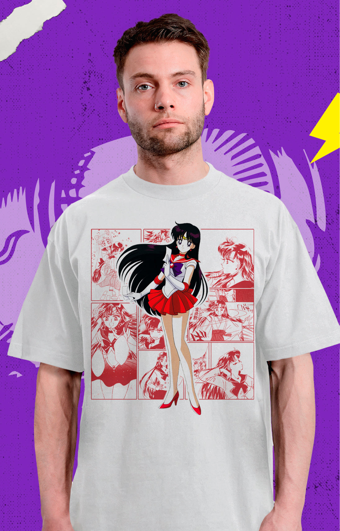 Sailor Moon - Sailor Mars Marte Rei Hino - Polera