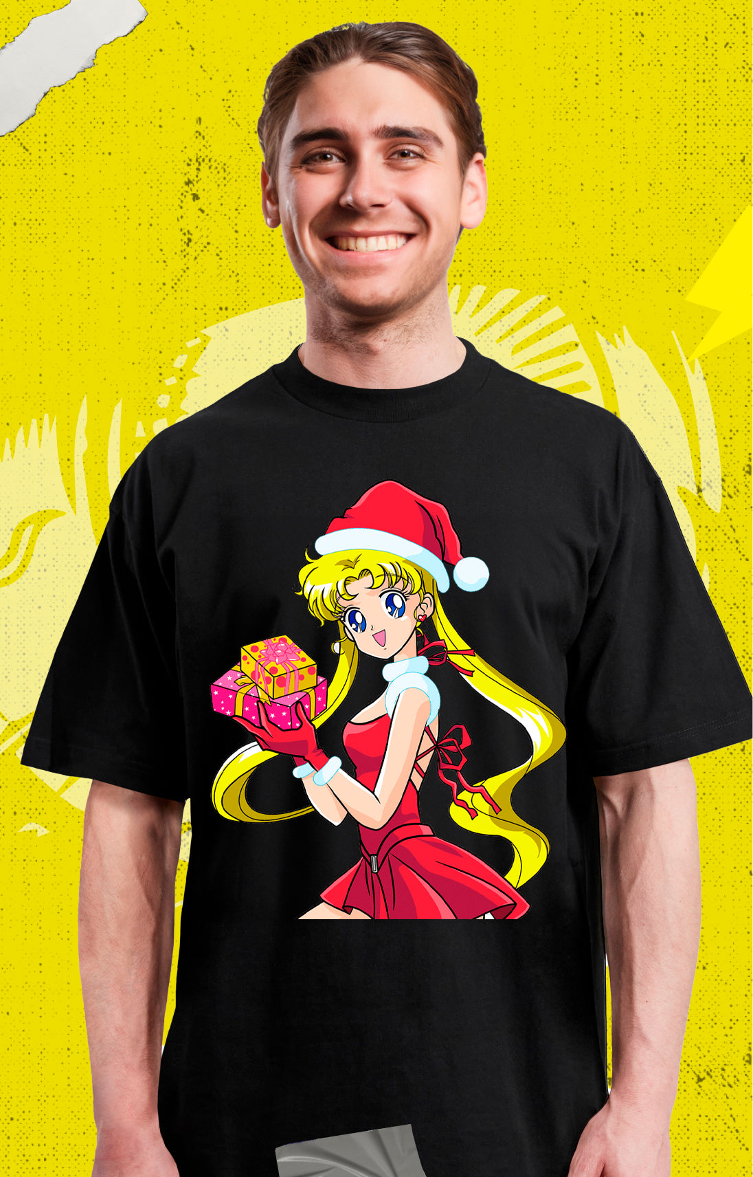 Sailor Moon - Navidad Santa Claus - Polera