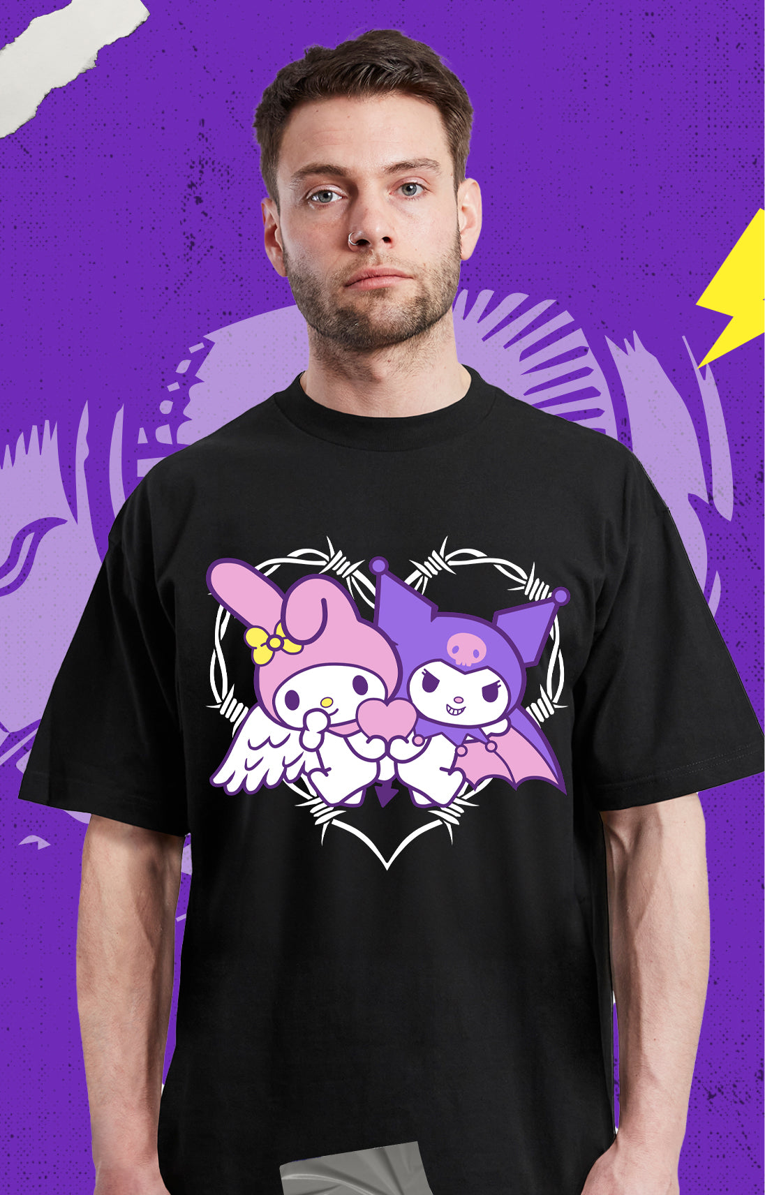 Sanrio - My Melody Kuromi Hello Kitty Kawaii - Polera