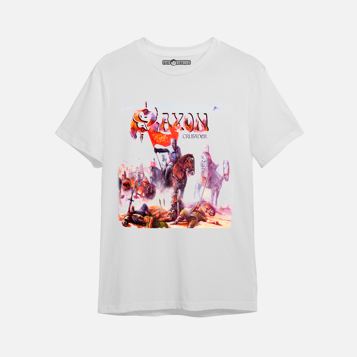 Saxon - Crusader - Polera