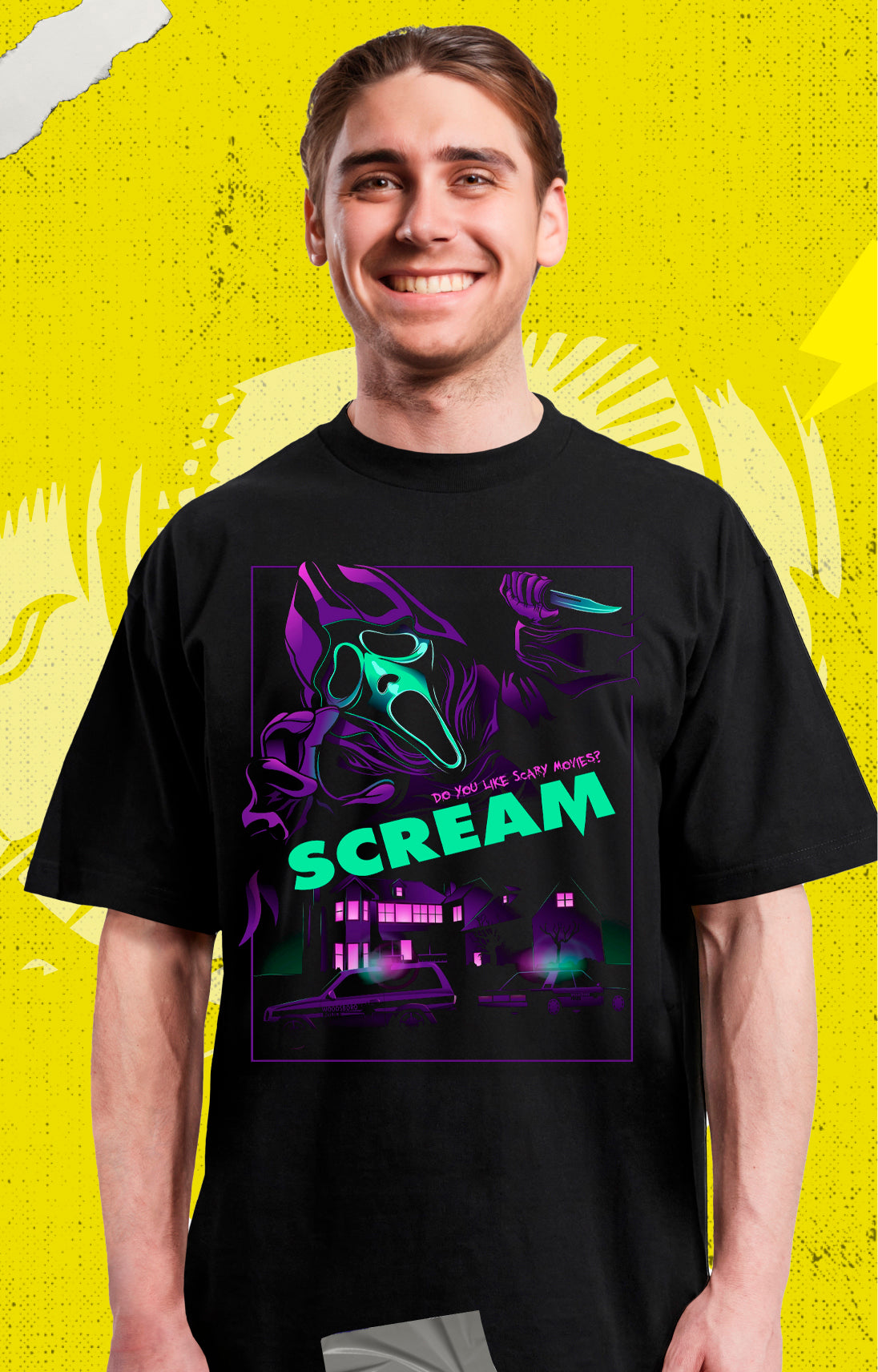 Scream - Movie Poster - Polera