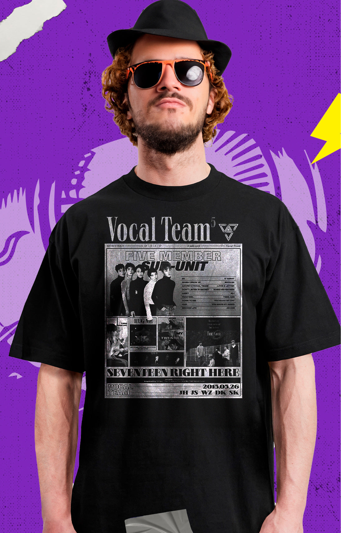 Seventeen - Vocal Team - Polera