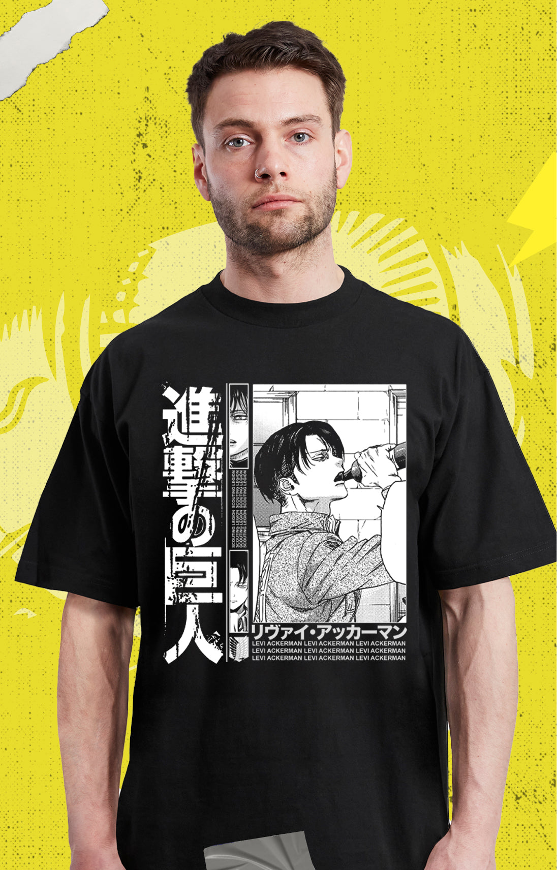 Shingeki no Kyojin - Levi Beer - Polera