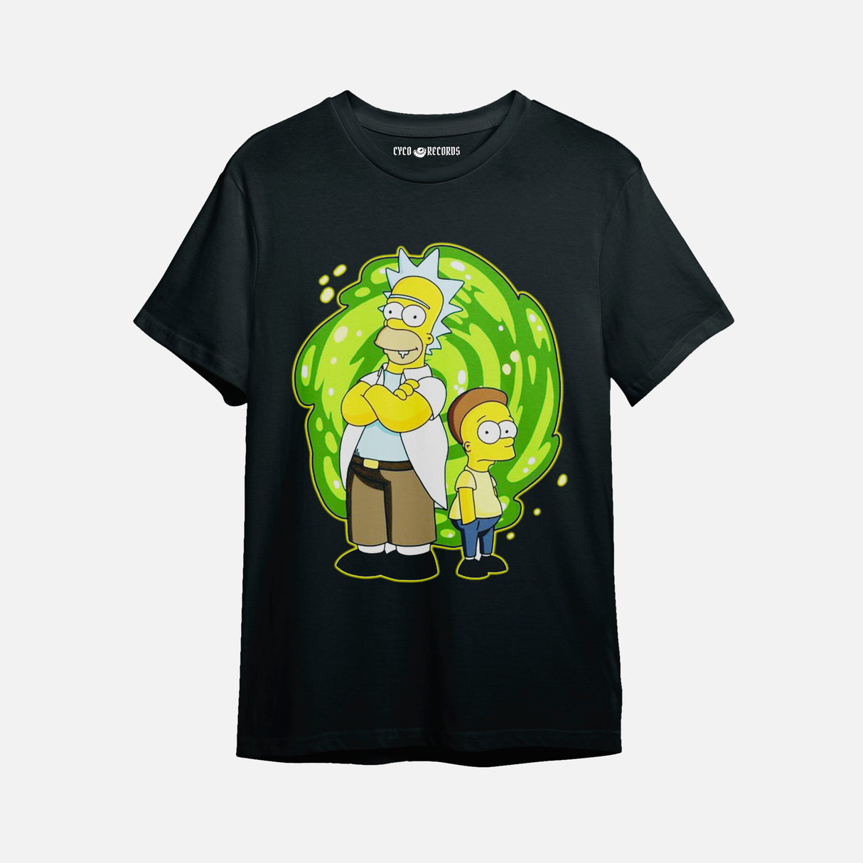 The Simpsons - Rick & Morty - Polera