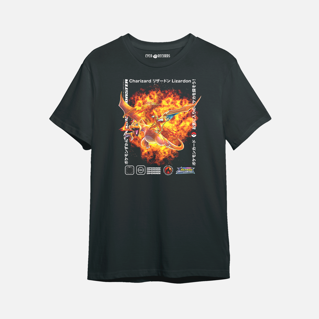 Pokemon Charizard Tcg - Cartas Pokemon - Polera