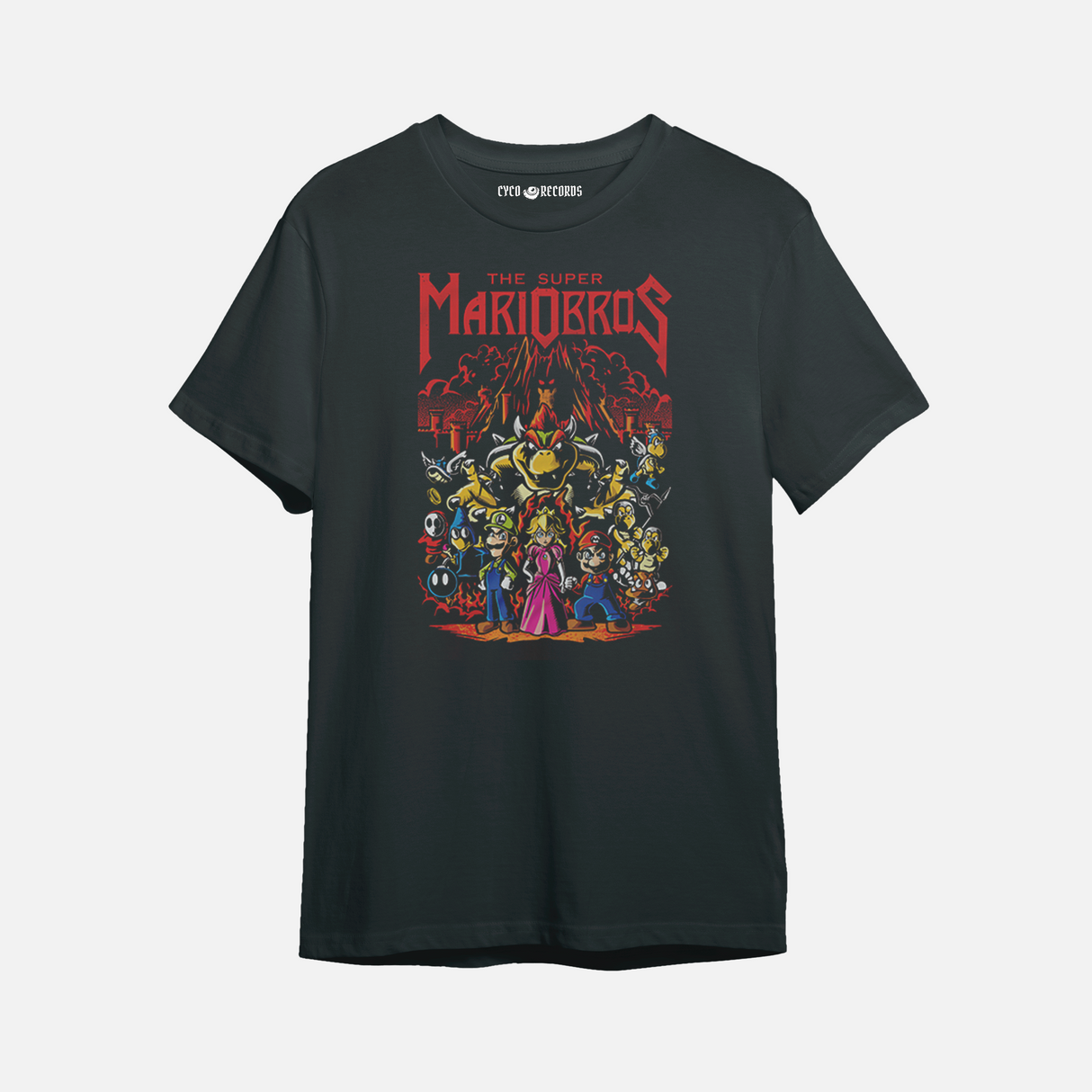Mario Bros - Metal Bowser - Polera