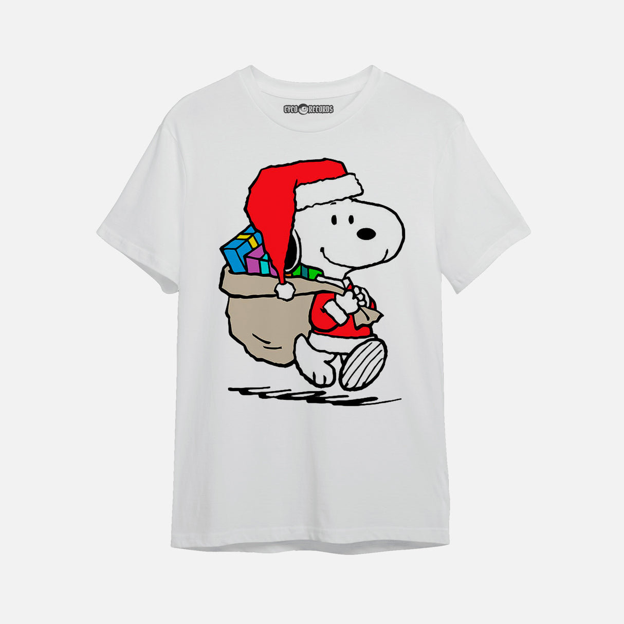 Snoopy Peanuts Navidad Santa Polera – Cyco Records