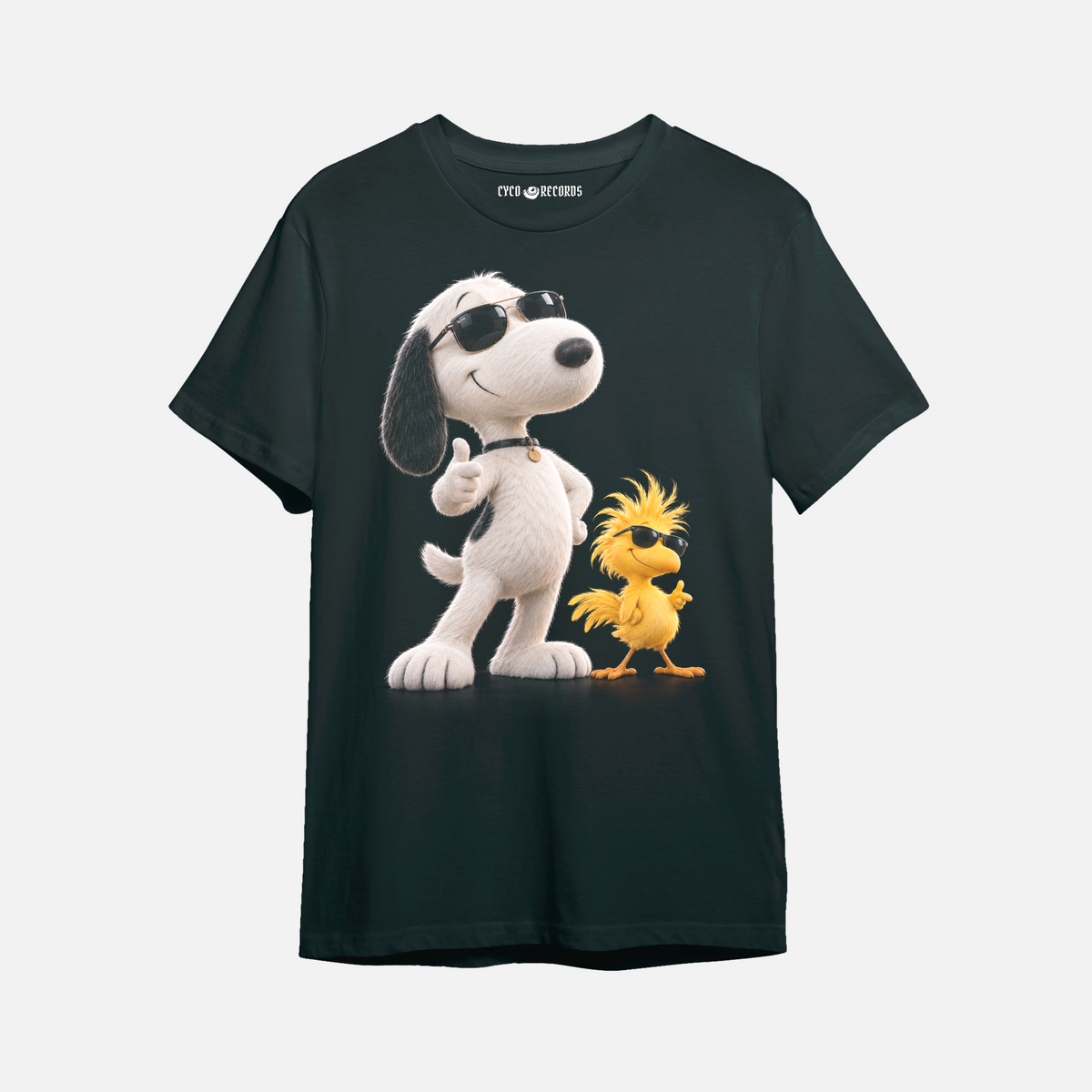 Snoopy y Woodstock 3D - Polera