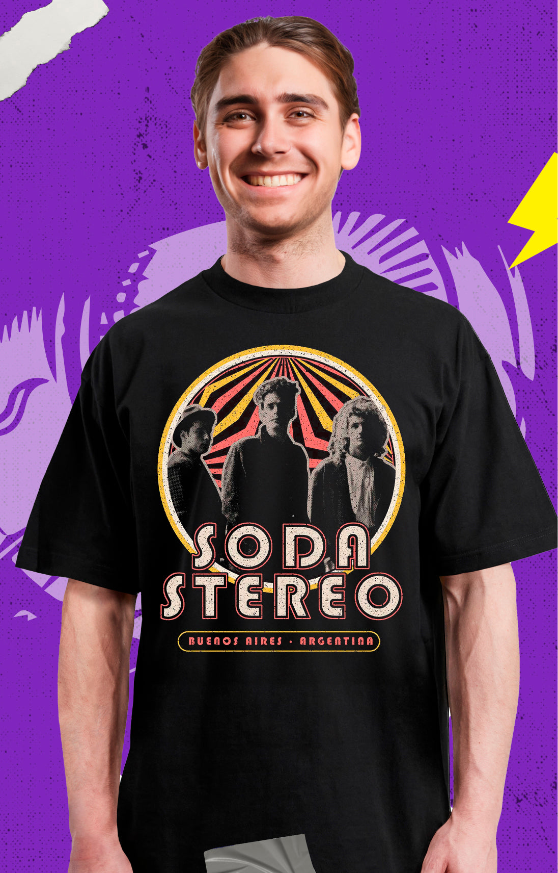 Soda Stereo - Buenos Aires - Polera
