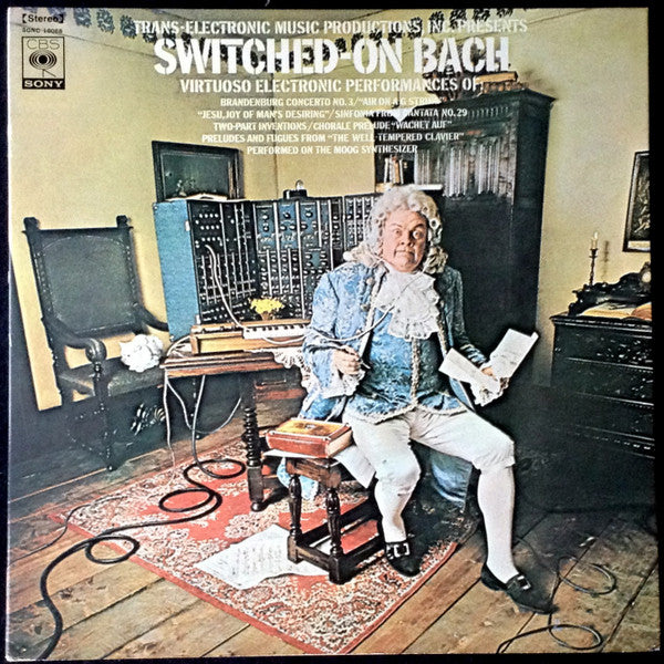 Walter Carlos – Switched-On Bach - Vinilo Japones (Sin Obi)