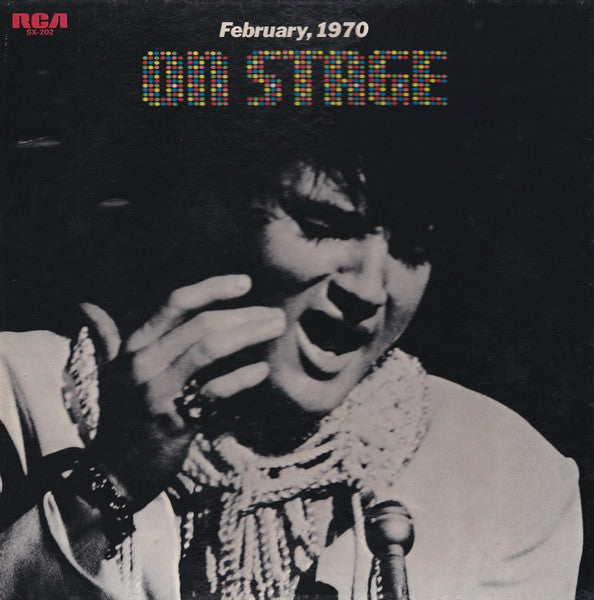 Elvis Presley – On Stage February, 1970 - Vinilo Japones (Sin Obi)