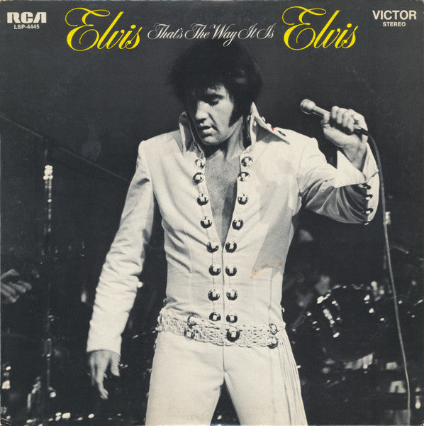Elvis Presley – That's The Way It Is - Vinilo Japones (Sin Obi)
