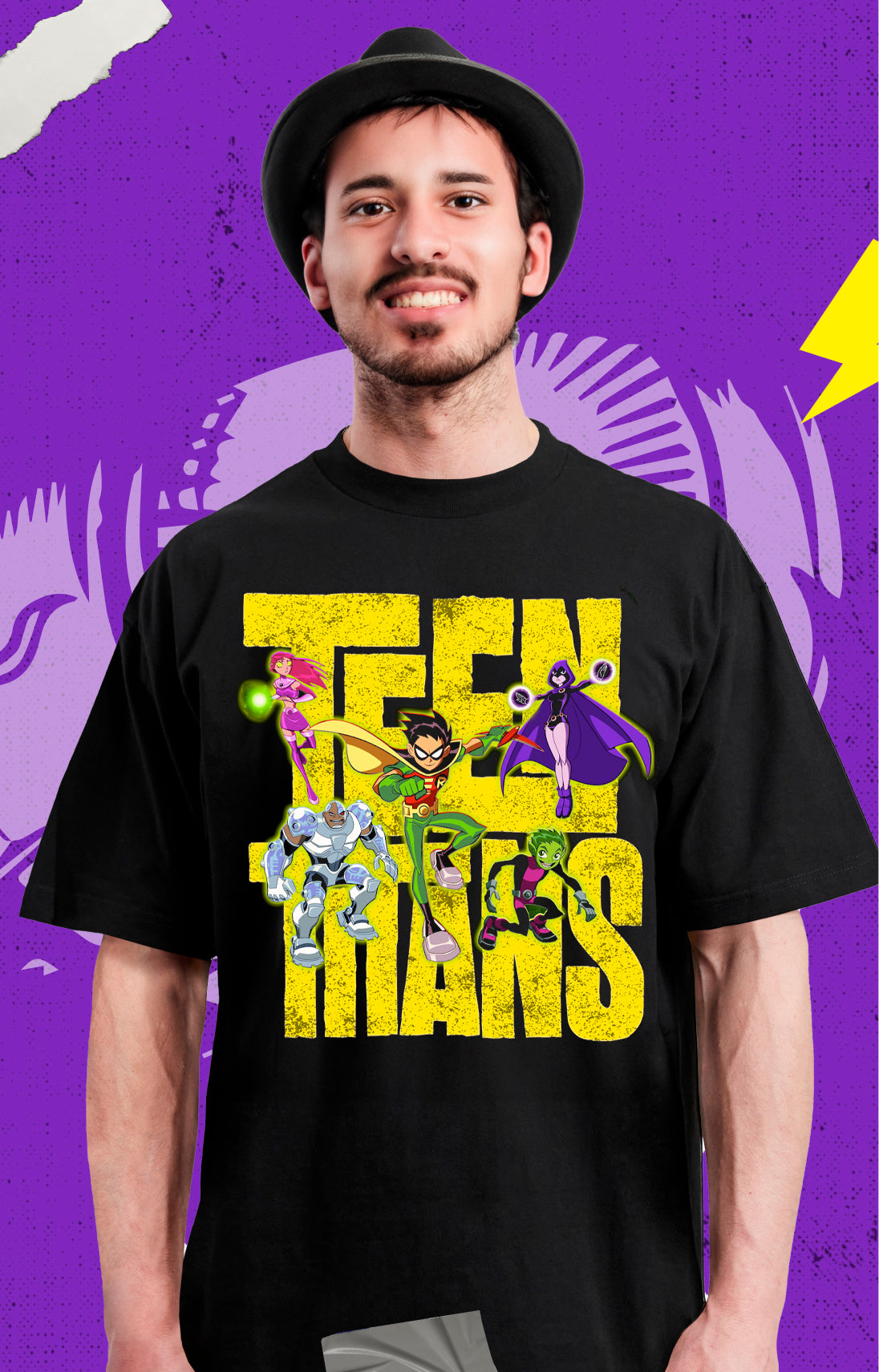 Teen Titans - Personajes - Polera