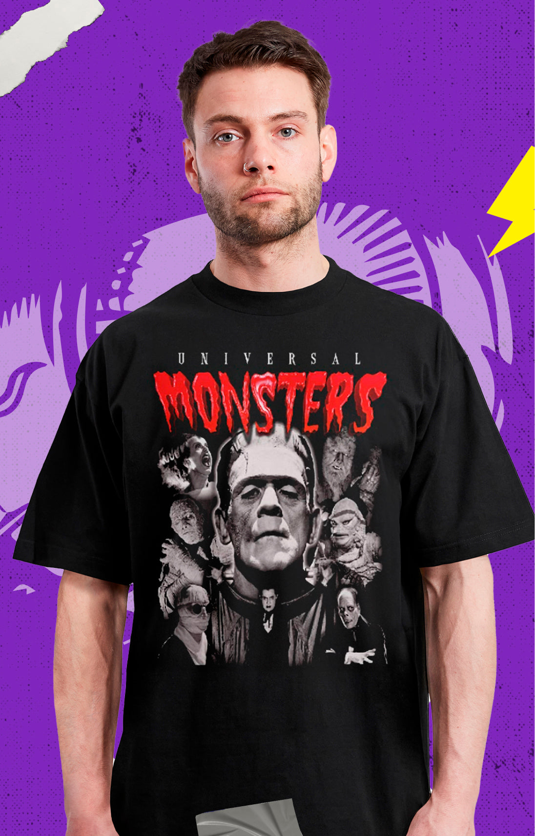 Universal Monsters - horror Movies - Polera