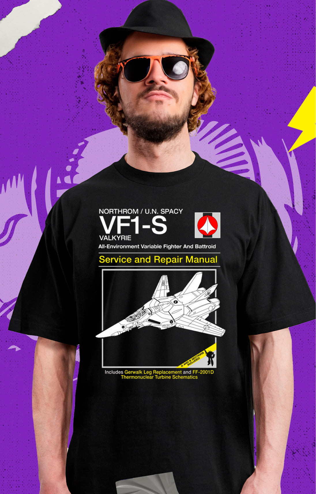 Valkyrie Macross - Robotech - Polera