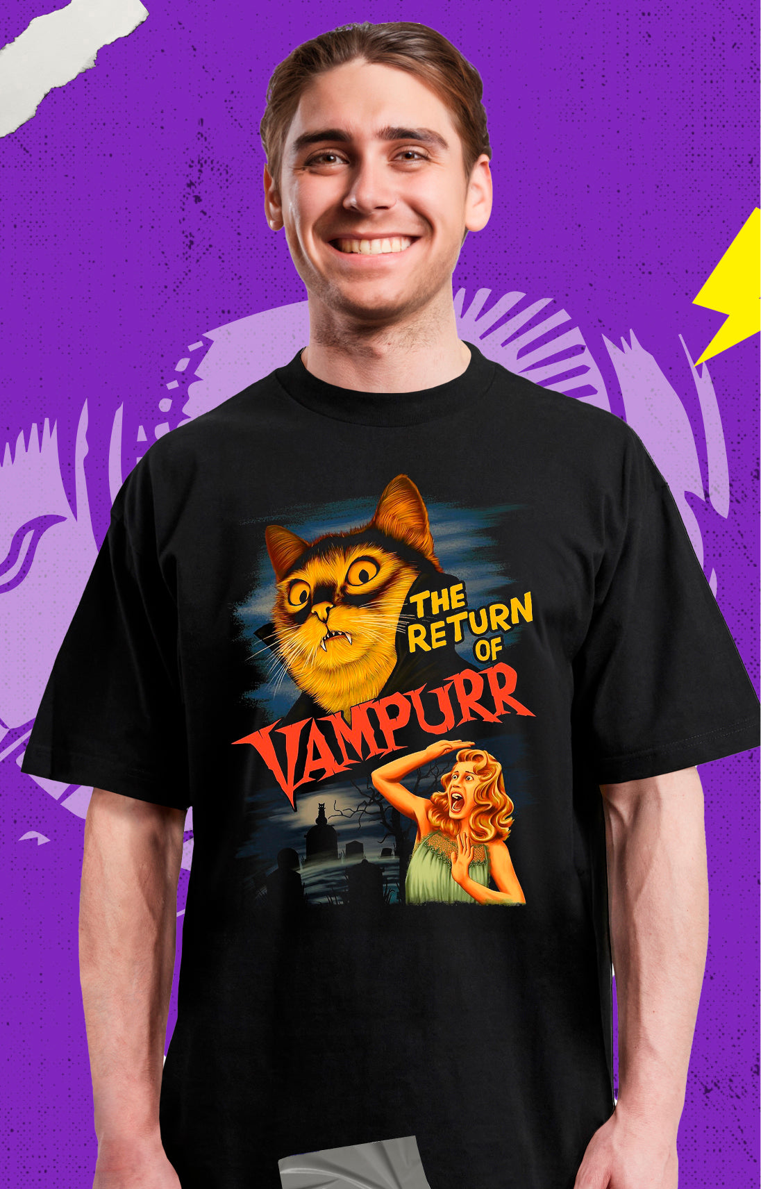 The Return Of Vampurr - Peliculas De Culto / Otros - Polera