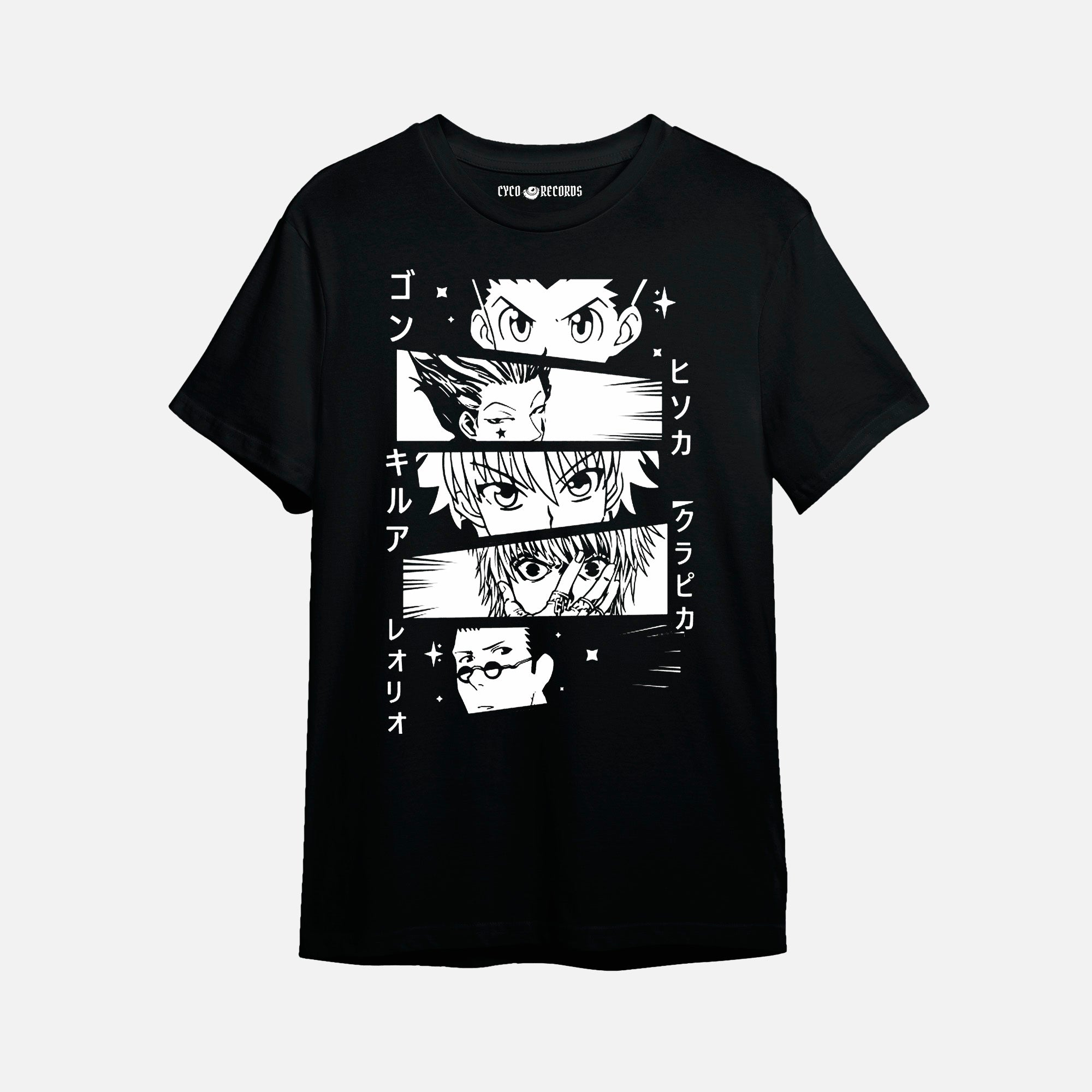 Hunter X Hunter - Cazador X Viñetas Caras - Polera – Cyco Records