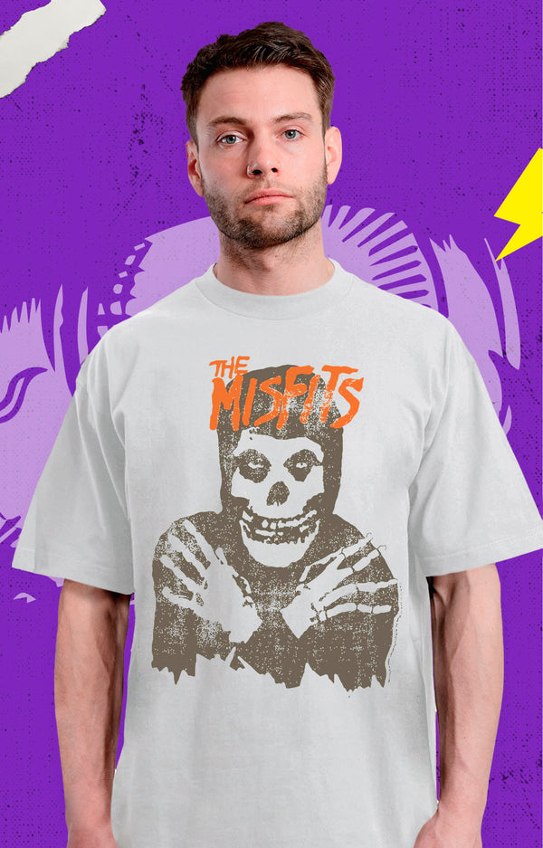 The Misfits - Vintage Skull - Polera