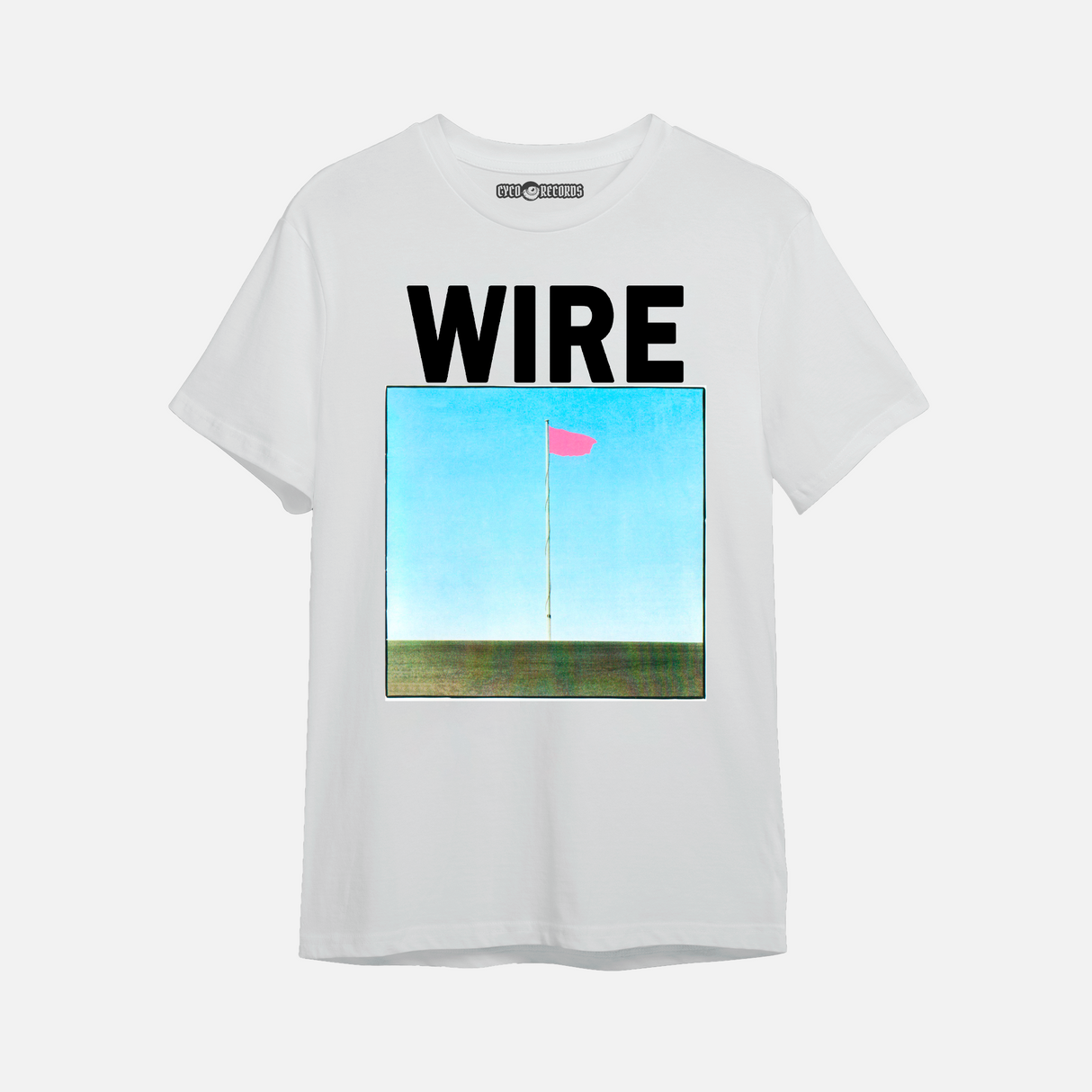 Wire Pink Flag - Rock - Polera