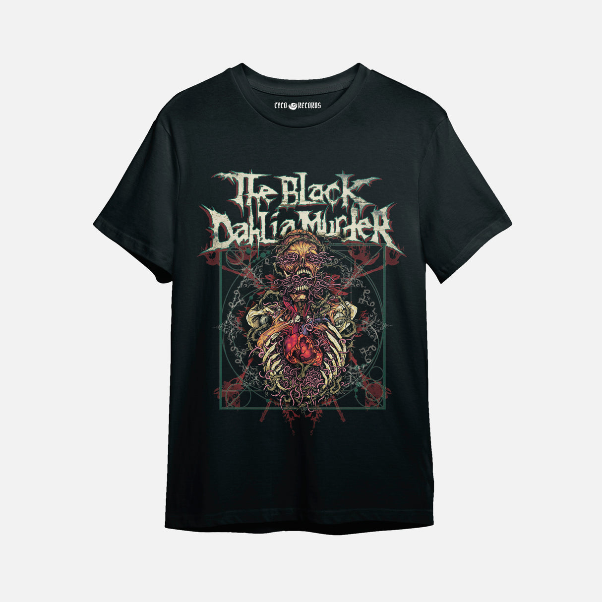 The Black Dahlia Murder - Skull - Polera