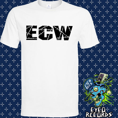 Ecw - Wrestling - Logo - Otros - Polera- Cyco Records