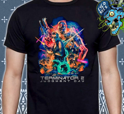Terminator 2 - Sarah Connor - Culto - Polera- Cyco Records