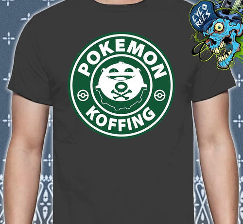 Pokemon - Koffing - Animacion - Polera- Cyco Records