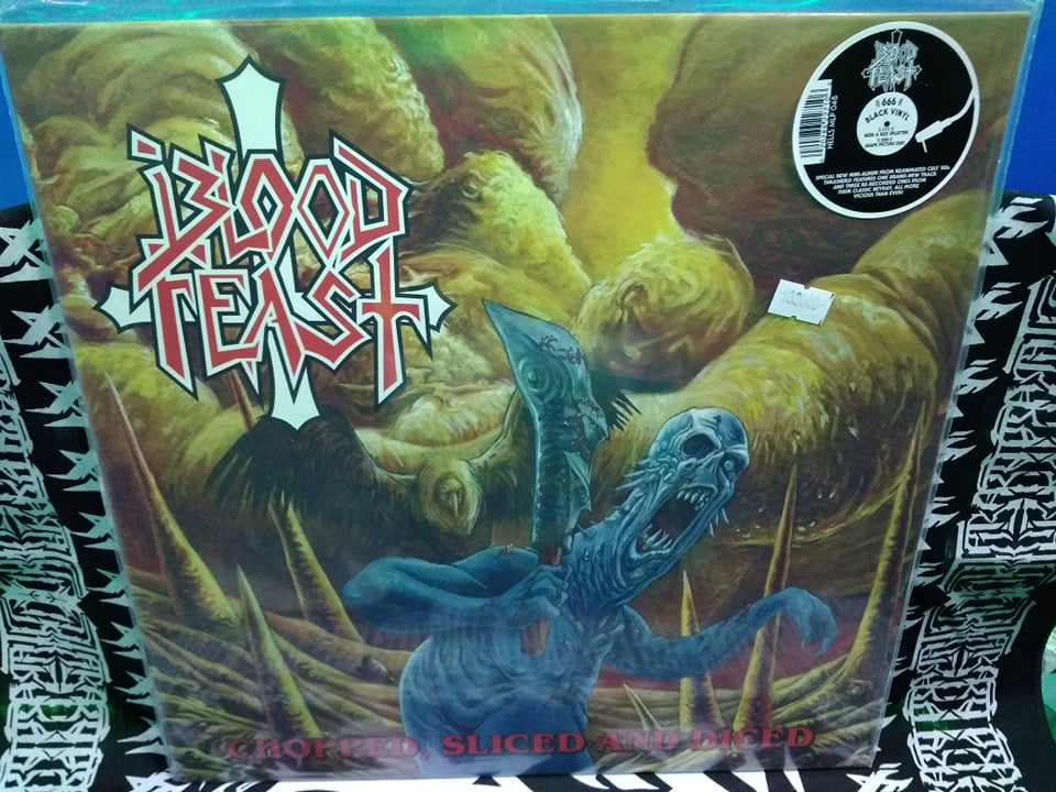 Blood Feast ‎– Chopped, Sliced And Diced - Metal Vinilo
