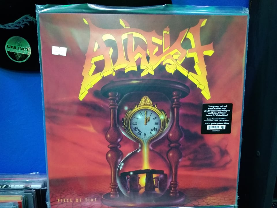 Atheist ‎– Piece Of Time - Metal Vinilo