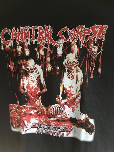 Cannibal Corpse - Butchered At Birth - Metal - Polera- Cyco
