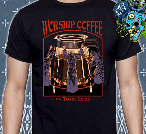 Vintage Evil Kids - Worship Coffee - Polera