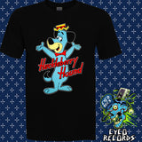 Huckleberry Hound - Negra - Animacion - Polera- Cyco Records
