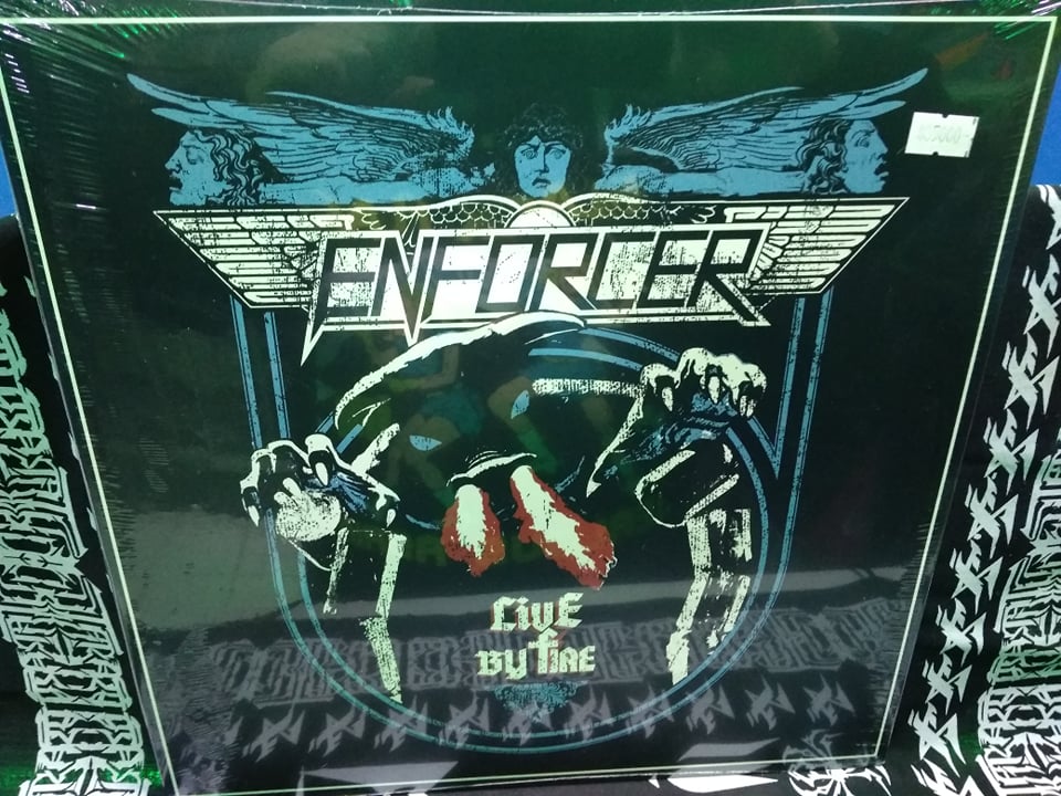 Enforcer ‎– Live By Fire - Metal Vinilo