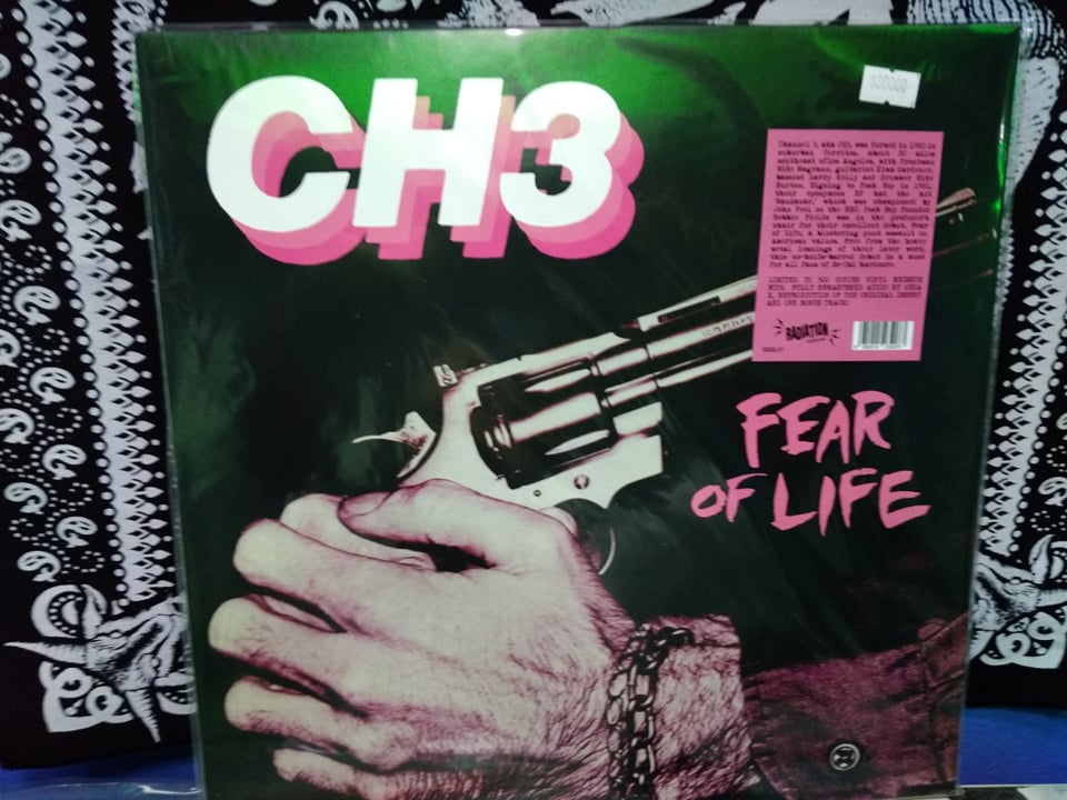 CH3 ‎– Fear Of Life - Punk Vinilo