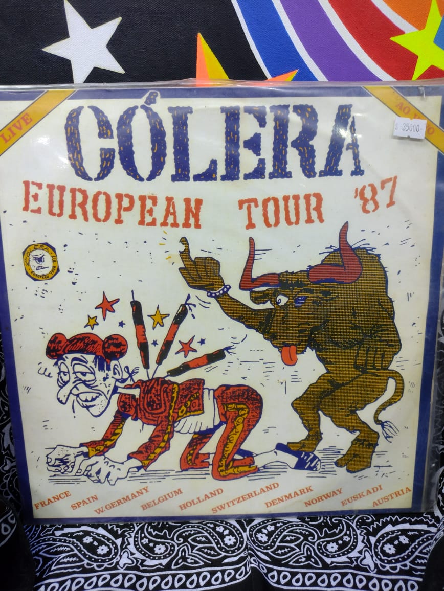 Colera - European tour 87 - Vinilo