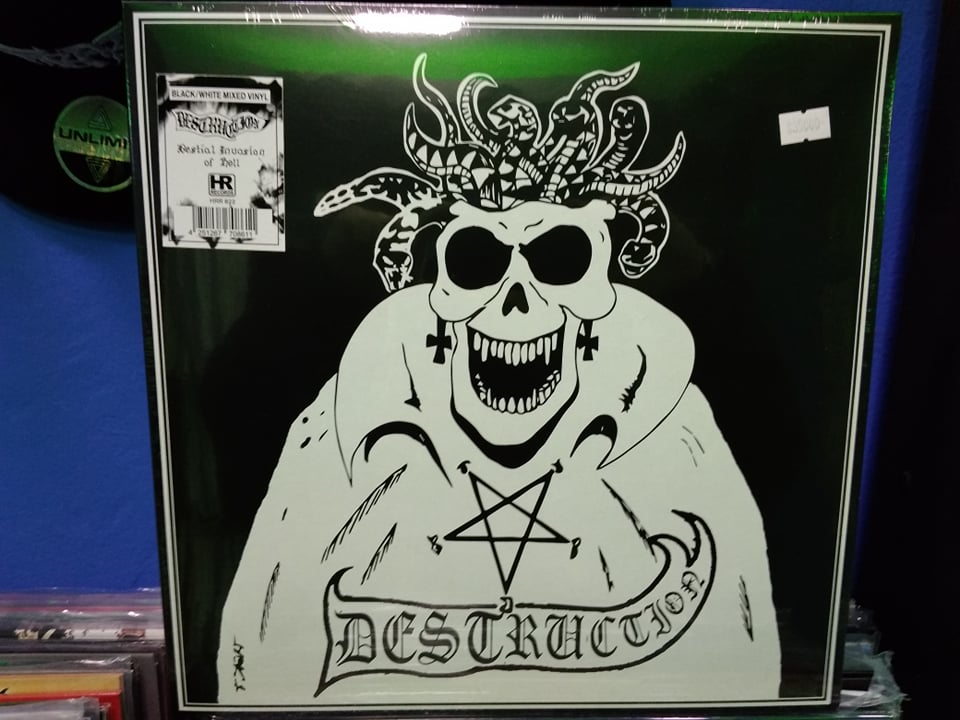 Destruction ‎– Bestial Invasion Of Hell - Metal Vinilo