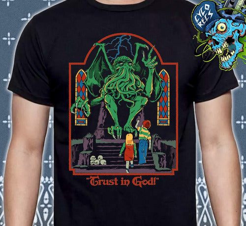 Vintage Evil Kids - Trust In God! - Polera- Cyco Records