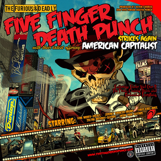 Five Finger Death Punch - American capitalist - CD