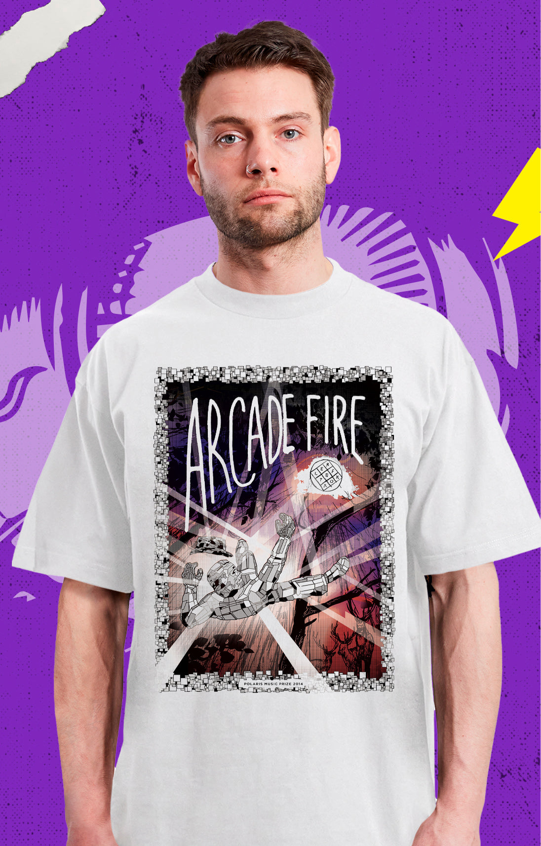 Arcade Fire - Poster - Polera