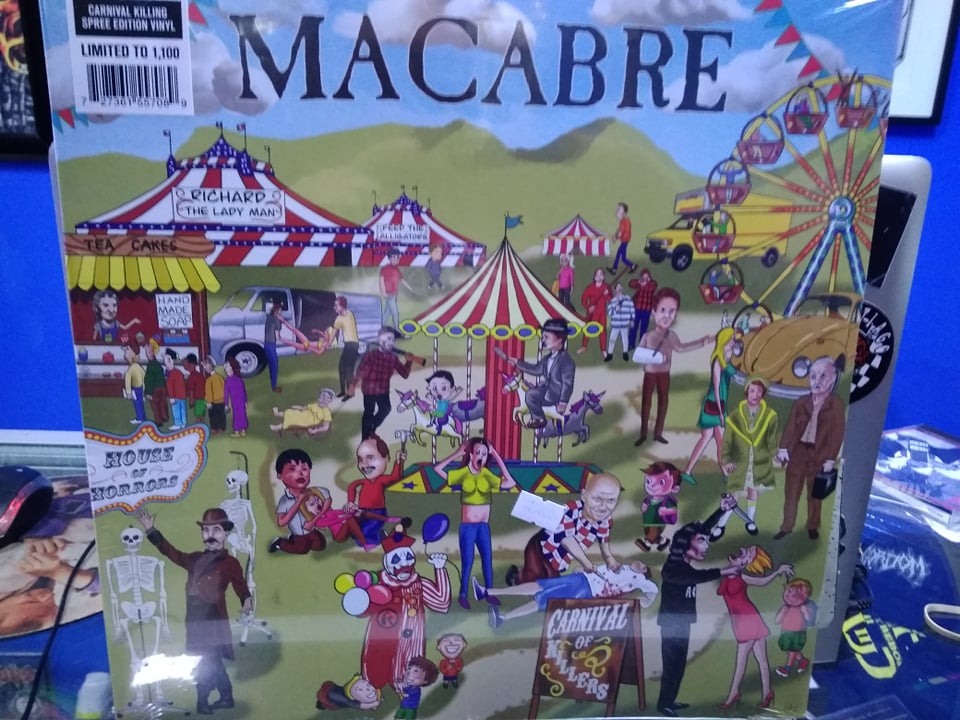 Macabre ‎– Carnival Of Killers - Metal vinilo