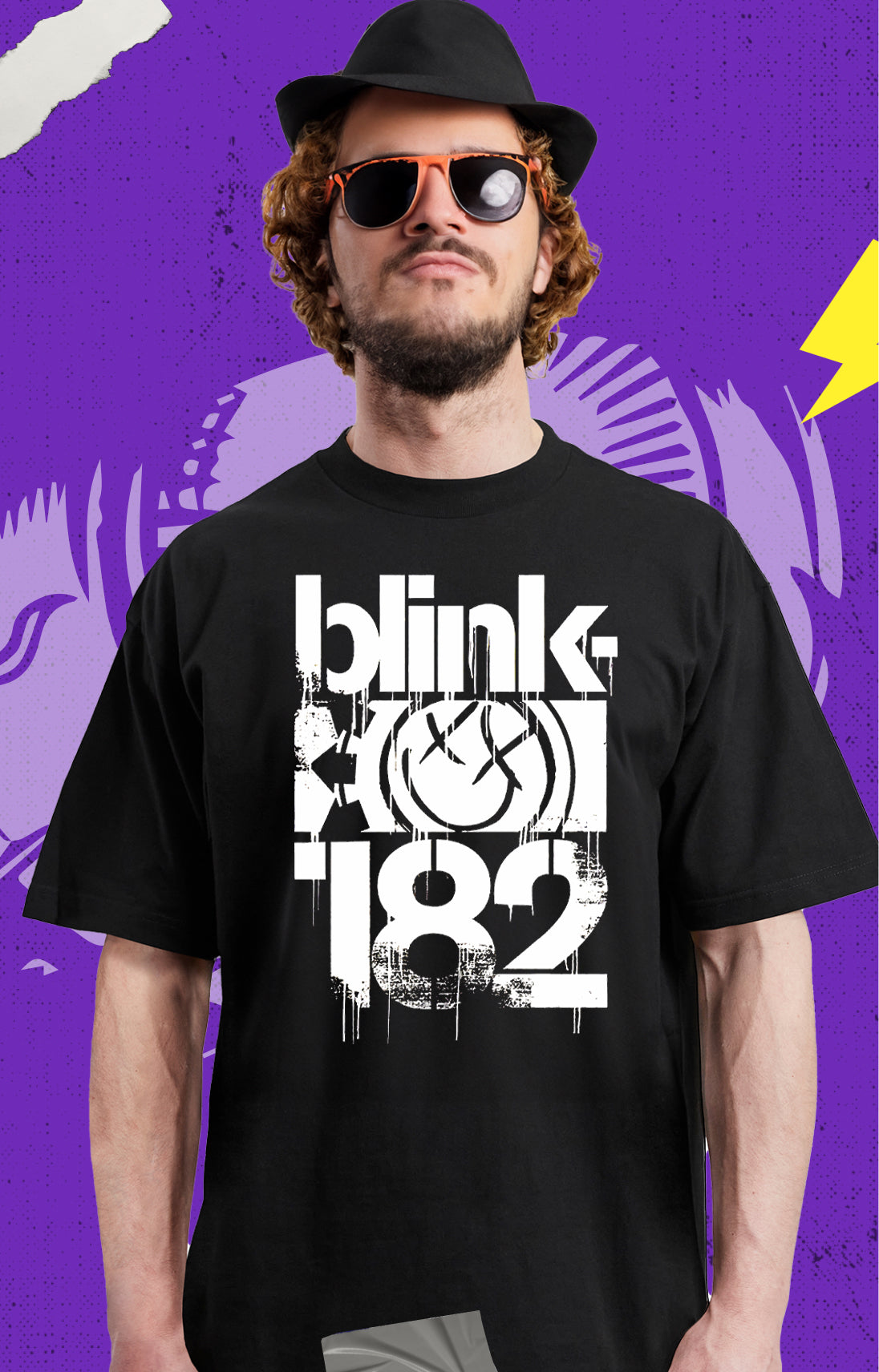 Blink 182 - Spray Paint Logo - Polera