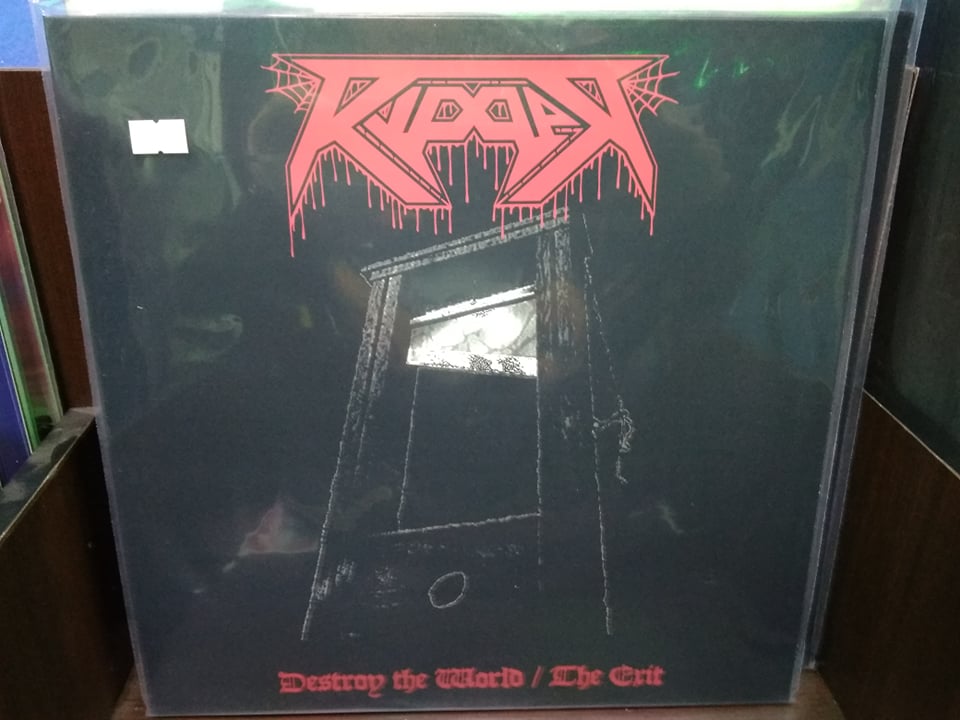 Ripper ‎– Destroy The World / The Exit - Metal Vinilo