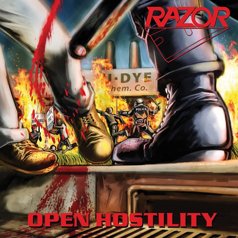 Razor - Open Hostily - CD