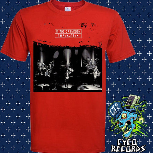 King Crimson - Thrakattak - Rock Progresivo - Polera Roja- C