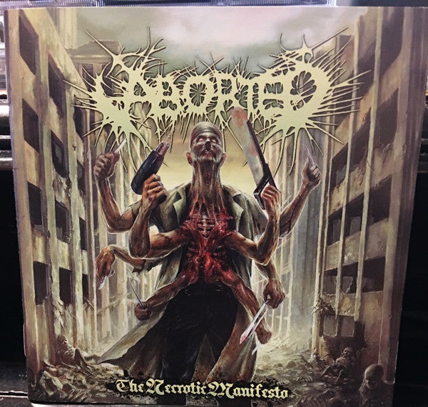 Aborted ‎– The Necrotic Manifesto - Metal Cd