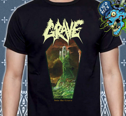 Grave - Into The Grave - Metal - Polera