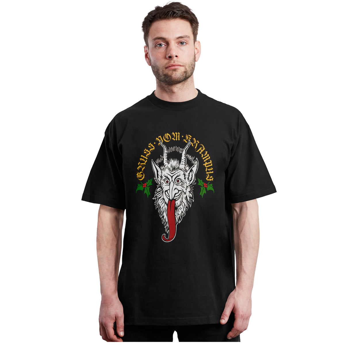 Krampus - Navidad Logo - Polera