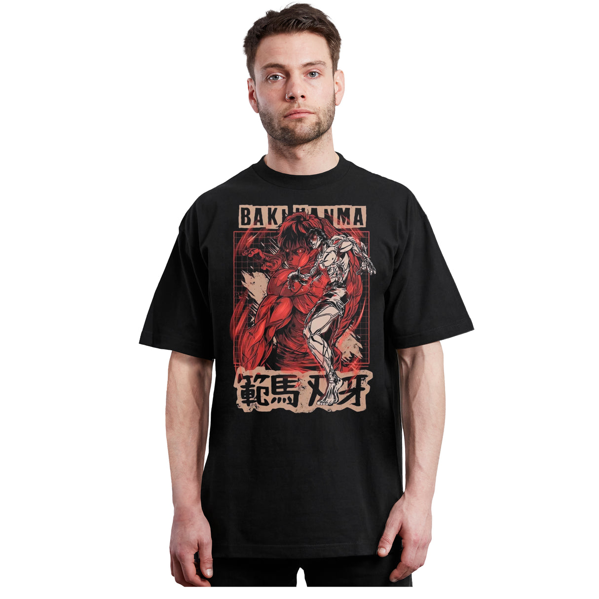 Baki Hanma - Rojo - Polera
