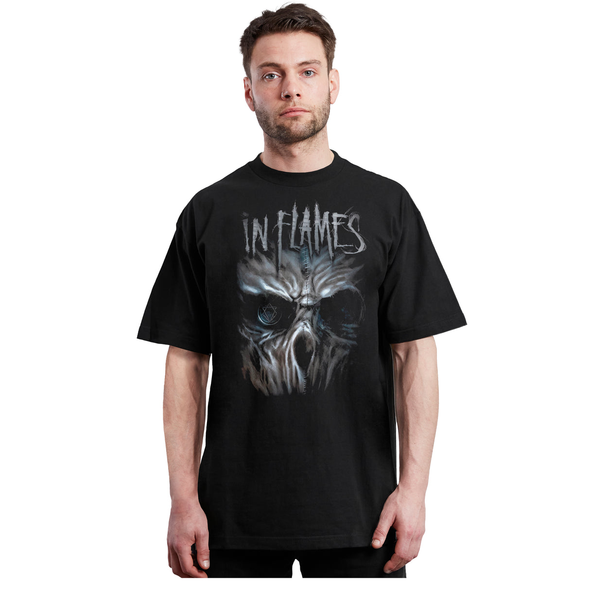 In Flames - Skull - Polera