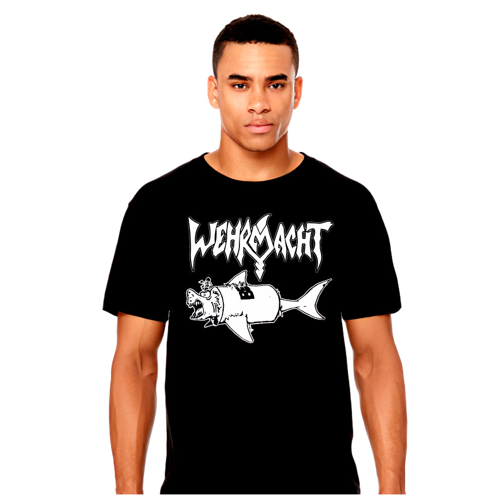 Wehrmacht - Shark logo - Polera